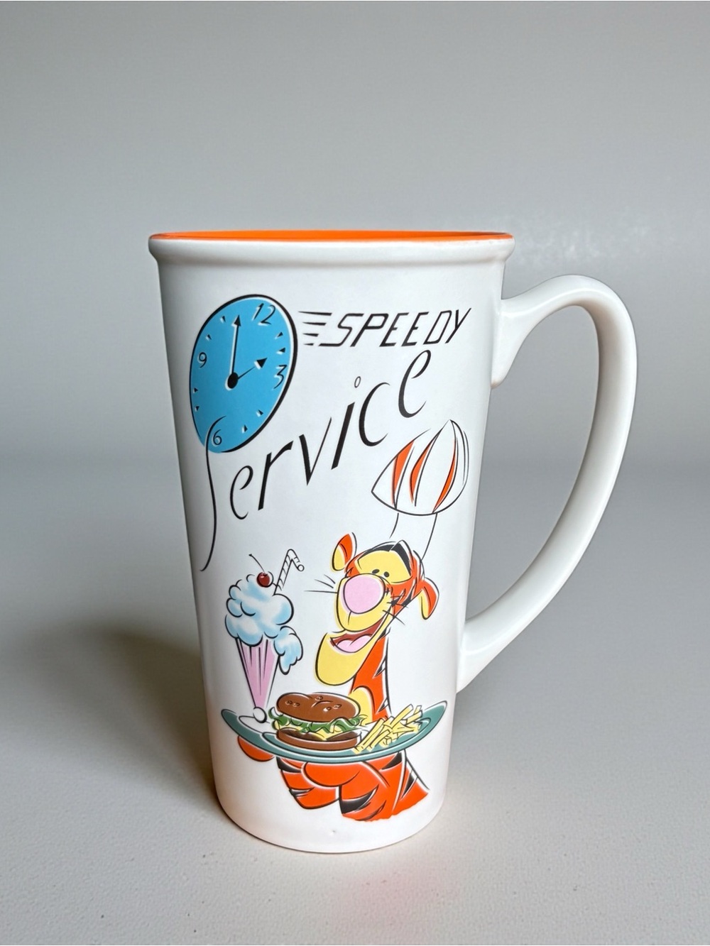 Disney Store Tigger "Speedy Service" Mug Coffee Cup 15oz